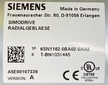 6SN1162-0BA02-0AA2 | Siemens AC Drives